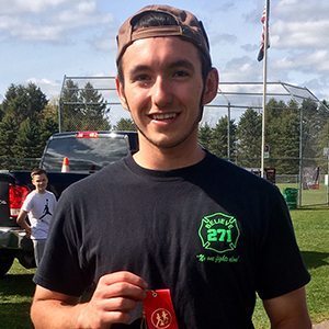 Jordan Jozak, 22 years old; Springville, NY