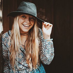Katie Evans, 21 years old; Eugene, OR